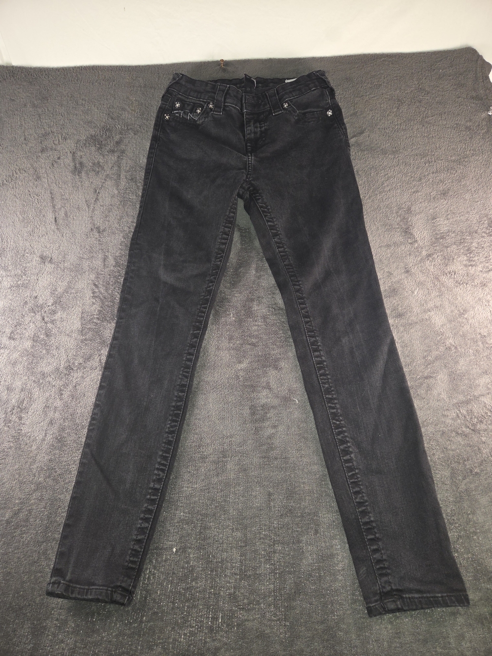 True Religion Black Skinny Jeans